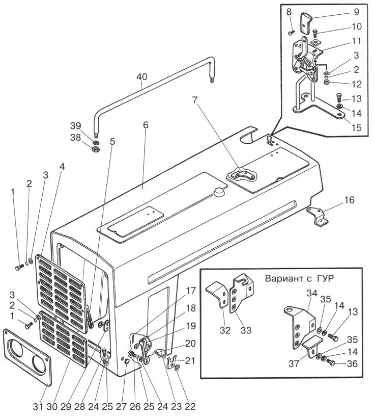 scheme bak MTZ90/92