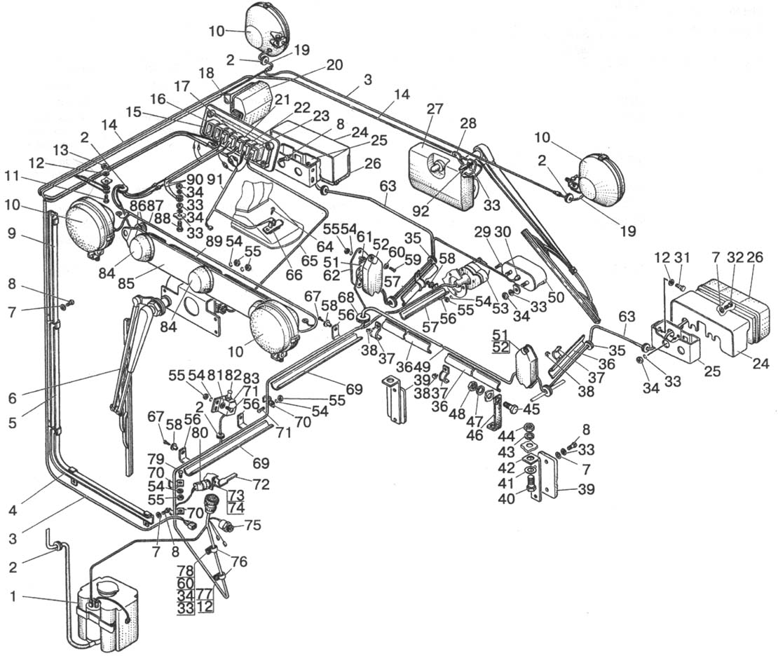 scheme bak MTZ90/92