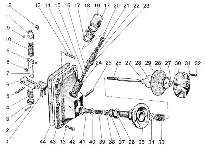 scheme bak MTZ90/92