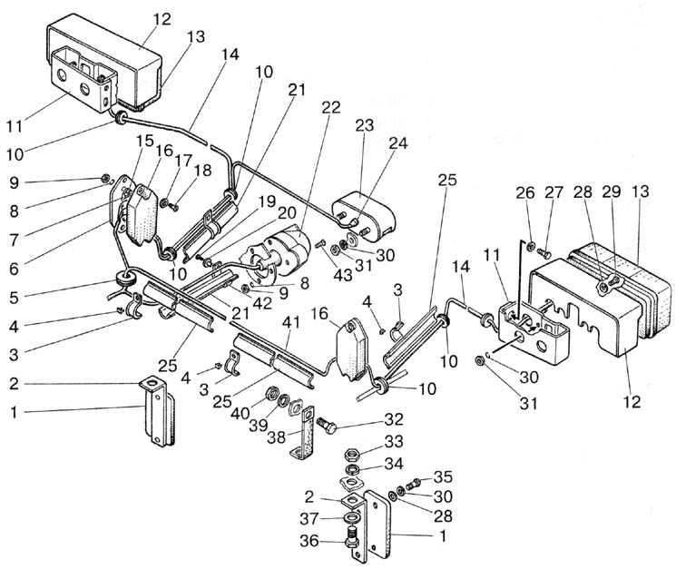 scheme bak MTZ90/92